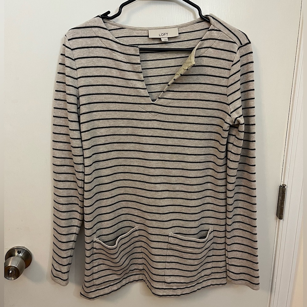 Loft Striped Sweater